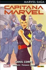 Cover of Marvel saga capitana marvel. carol corps