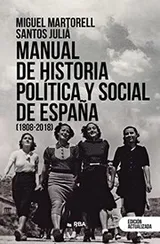 Cover of Manual de historia política y social de España