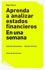 Cover of Aprenda a analizar estados financieros