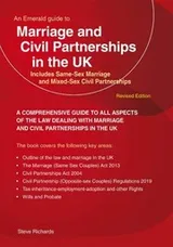 Cover of Marriage and Civil Partnerships in the UK