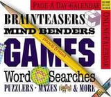 Cover of Brainteasers, Mind Benders, Games, Word Searches, Puzzlers, Mazes & More Calendar 2006 (Page a Day Colour Calendar)