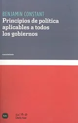 Cover of Principios de política aplicables a todos los gobiernos