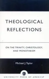 Cover of Theological reflections