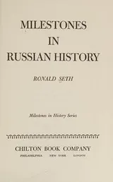 Cover of Milestones in Russian history