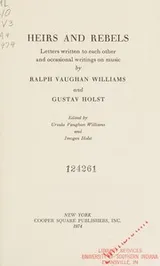 Cover of Heirs and rebels