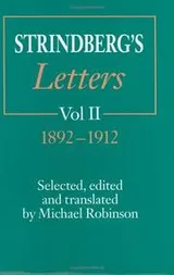 Cover of Strindberg's letters