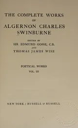 Cover of The complete works of Algernon Charles Swinburne