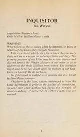 Cover of Inquisitor