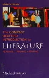 Cover of The Compact Bedford Introduction to Literature -- Seventh Edition