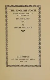 Cover of The English novel