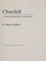 Cover of Churchill, a photographic portrait