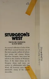 Cover of Sturgeon's West