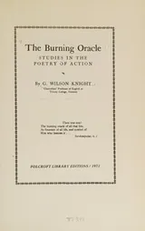 Cover of The burning oracle