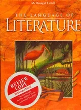 Cover of The language of literature [Grade 9]