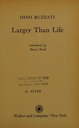 Cover of Larger than life