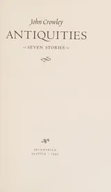 Cover of Antiquities