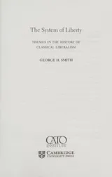 Cover of System of Liberty