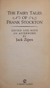 Cover of The fairy tales of Frank Stockton