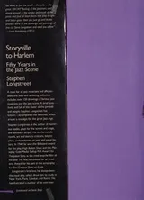 Cover of Storyville to Harlem
