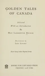 Cover of Golden tales of Canada