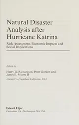 Cover of Natural disaster analysis after Hurricane Katrina