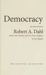 Cover of On Democracy