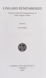 Cover of Lingard remembered