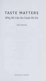 Cover of Taste matters