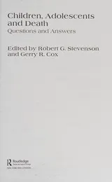 Cover of Children, Adolescents and Death