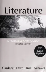 Cover of Literature, a portable anthology -- Second edition