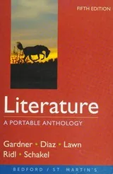 Cover of Literature, A Portable Anthology -- Fifth edition