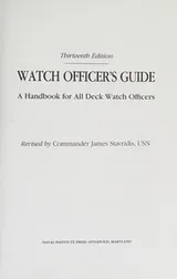 Cover of Watch officer's guide