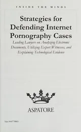 Cover of Strategies for defending internet pornography cases