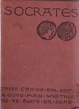 Cover of Apology of Socrates and Crito and a part of the Phaedo