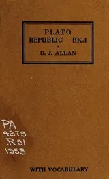 Cover of Republic, Book I