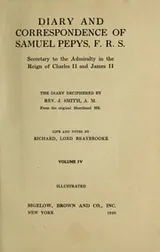Cover of Diary and correspondence of samuel pepys f.r.s.
