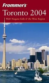 Cover of Frommer's Toronto 2004