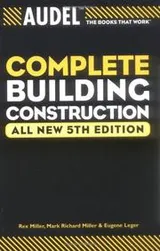 Cover of Audel Complete Building Construction