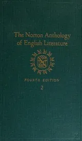 Cover of The Norton Anthology of English Literature -- Fourth Edition -- Volume 2