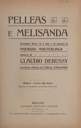 Cover of Pelleas e Melisanda
