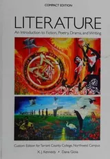 Cover of Literature -- CUSTOM EDITION FOR TARRANT COUNTY COLLEGE, NORTHWEST CAMPUS