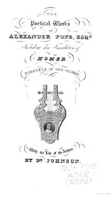 Cover of The Poetical Works of Alexander Pope, Esq.