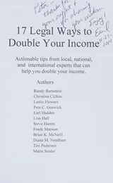 Cover of 17 Legal Ways to Double Your Income