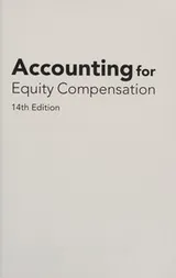 Cover of Accounting for Equity Compensation 14th Edition