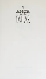 Cover of Amor Puede Fallar