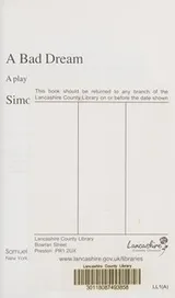 Cover of A bad dream