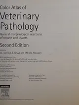 Cover of Color atlas of veterinary pathology