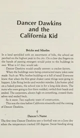 Cover of Dancer Dawkins and the California Kid