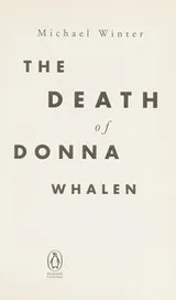 Cover of The Death of Donna Whalen