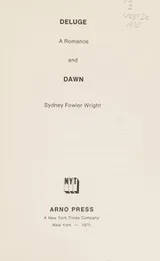 Cover of Deluge; a romance, and Dawn